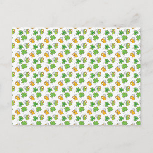 St. Patrick's Day Postcard Postkarte