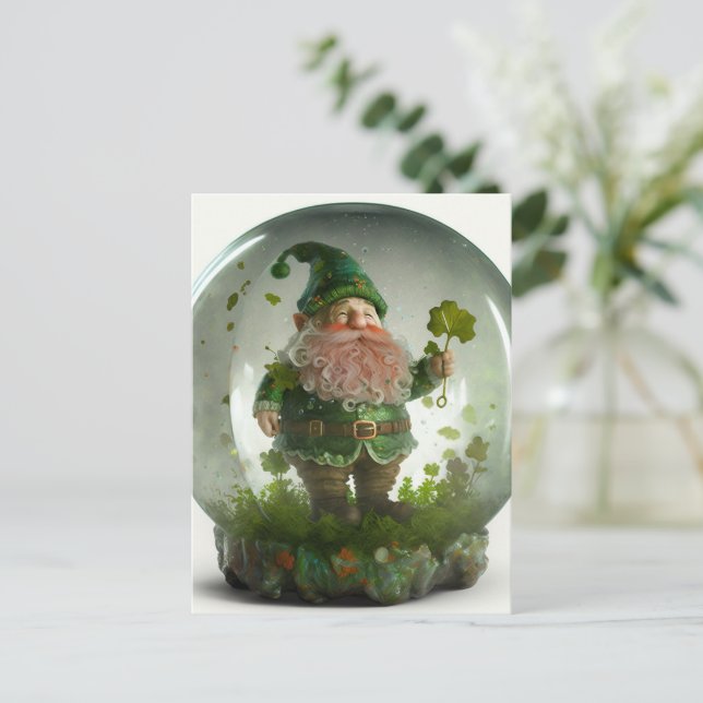 St. Patrick's Day Postcard Postkarte (Stehend Vorderseite)