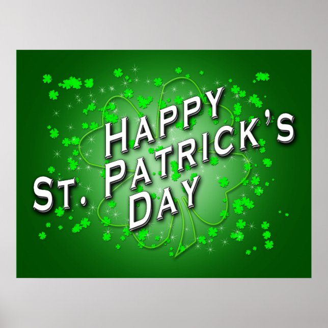 St. Patricks Day Poster (Vorne)