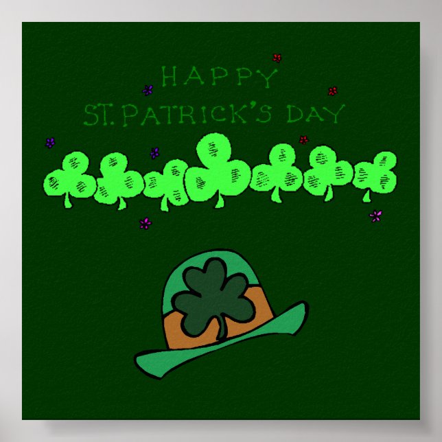 St. Patrick's Day Poster (Vorne)