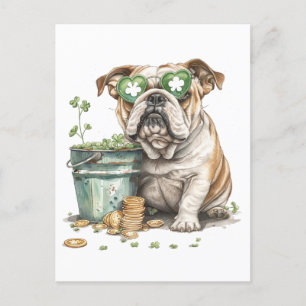 St. Patrick's Day Postkarte