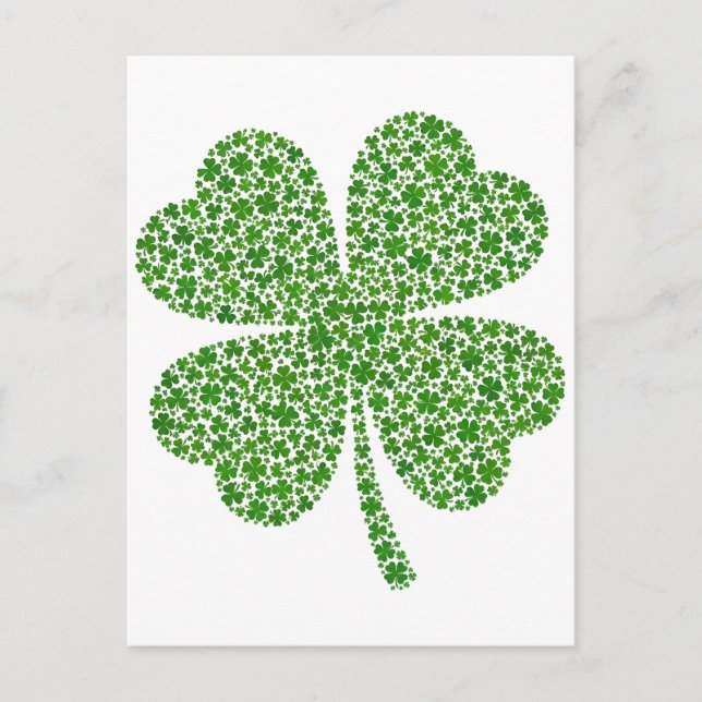 St. Patricks Day Postkarte (Vorderseite)