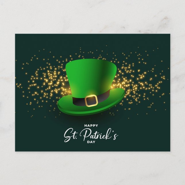 St. Patrick's Day Postkarte (Vorderseite)