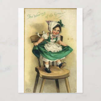 St. Patrick's Day Postkarte