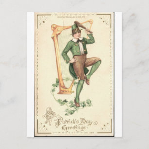 St. Patrick's Day Postkarte