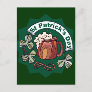 St. Patrick's Day Postkarte