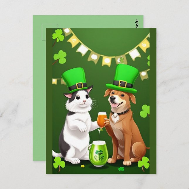 St. Patrick's Day Postkarte (Von Creator hochgeladen)
