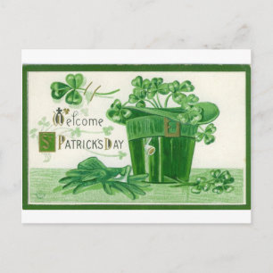 St. Patrick's Day Postkarte