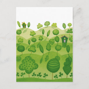 St Patricks Day Postkarte