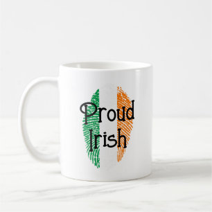 St Patricks Day Proud Irish Kleeblatt Irland Kaffeetasse