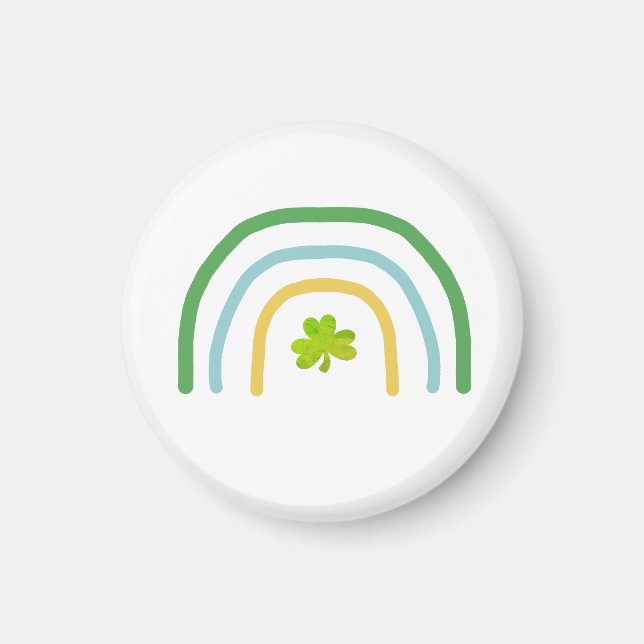 St Patricks Day Rainbow Irish Magnet (Vorne)