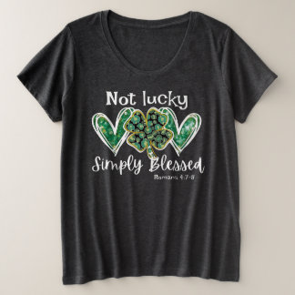 St. Patricks Day Religious Plus Size Shirt