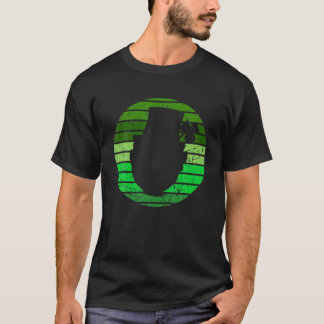 St. Patrick's Day Retro Sunset T-Shirt