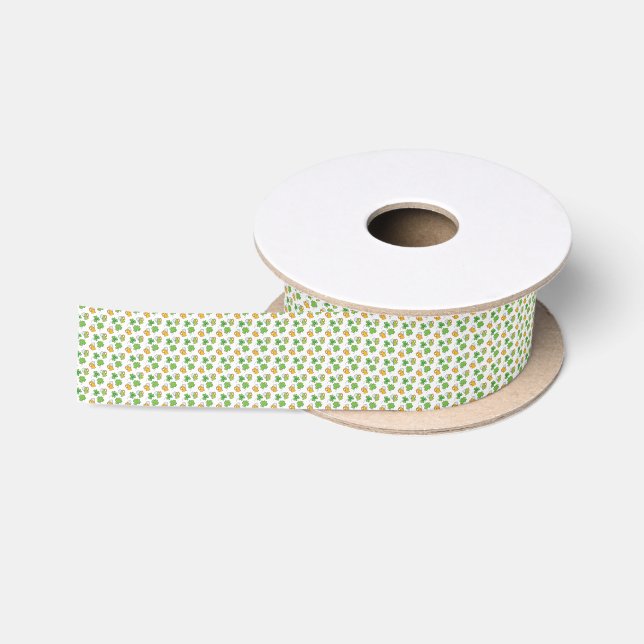 St. Patrick's Day Ribbon Satinband (Spule)