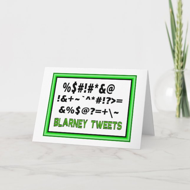 St. Patrick's Day Romance Grußkarte Karte (Vorderseite)