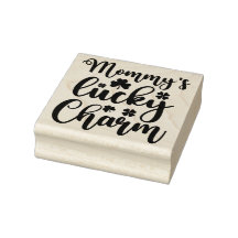 St Patrick's Day Rubber Briefmarke