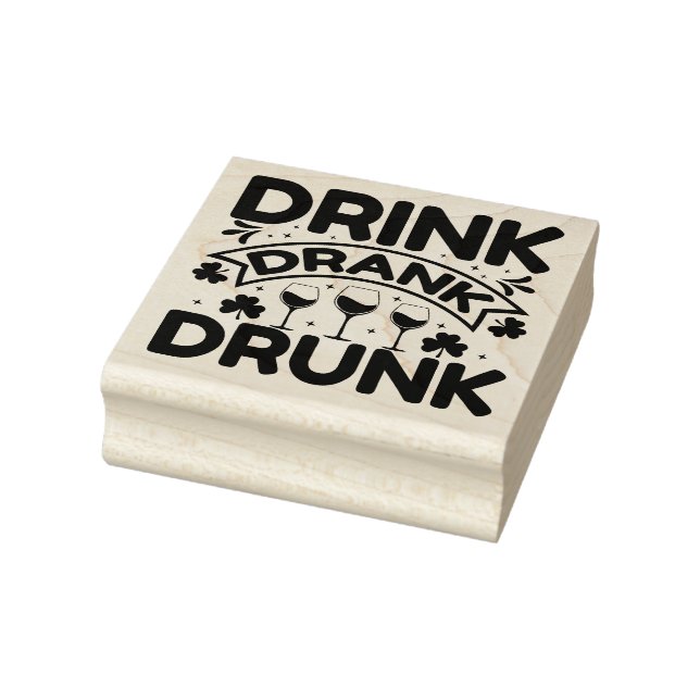 St Patrick's Day Rubber Briefmarke Gummistempel (Stempel)