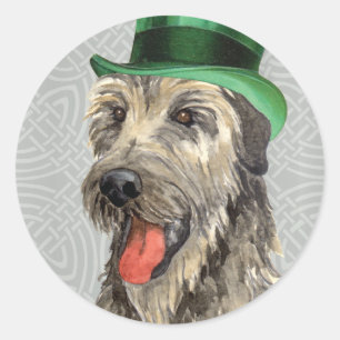 St. Patrick's Day Runder Aufkleber