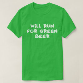 St. Patrick's Day Running, Kleeblatt Marathon Gesc T-Shirt