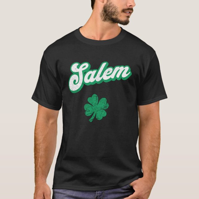 St Patrick's Day Salem T-Shirt (Vorderseite)