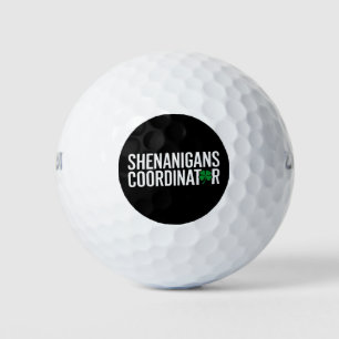 St. Patrick's Day Schabernack-Koordinator Golfball