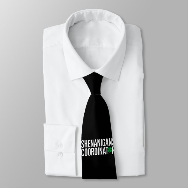 St. Patrick's Day Schabernack-Koordinator Krawatte (Gebunden)