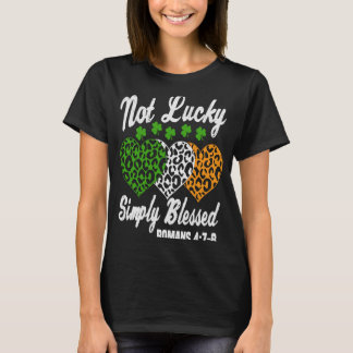 St Patrick's Day Schlafanzug nicht Glück einfach g T-Shirt