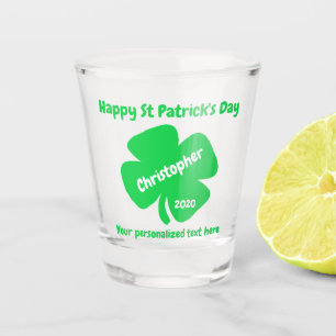 St. Patrick's Day Schnapsglas
