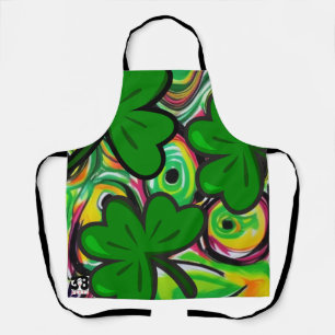 St. Patrick's Day Schürze
