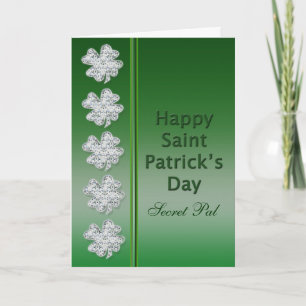St. Patrick's Day - Secret Pal -Card Karte