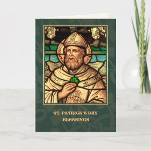 St. Patrick's Day Segings Religious Card Karte