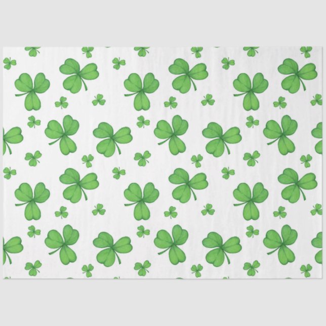 St Patrick's Day Series Design 7 Seidenpapier (Vorderseite)