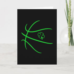St Patricks Day Shamrock Glücklicher Sketll Irisch Karte