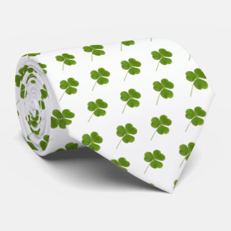 St. Patrick's Day Shamrock Krawatte