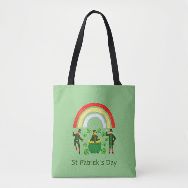 St Patrick's Day Shamrock Regenbogen St. Patrick's (Vorderseite)