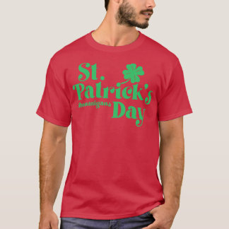 St Patricks Day Shenanigans Grüner Text T-Shirt