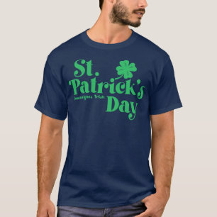 St Patricks Day Shenanigans Irish Vintag Green Te T-Shirt