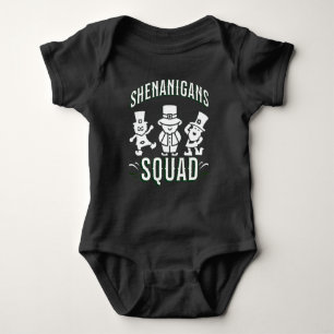 ST PATRICK'S DAY - SHENANIGANS SQUAD BABY STRAMPLER