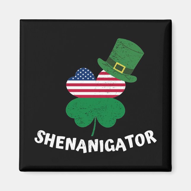 St. Patrick's Day Shenanigator Magnet (Vorne)