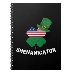 St. Patrick's Day Shenanigator Notizblock