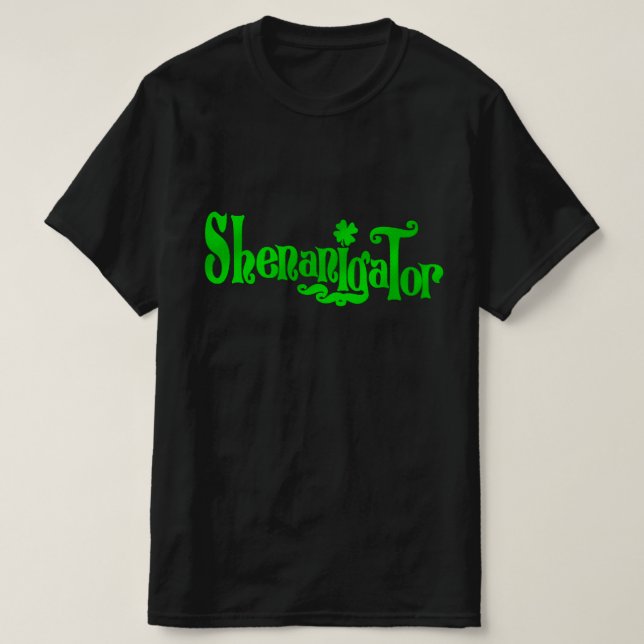 St. Patrick's Day Shenanigator T-Shirt (Design vorne)