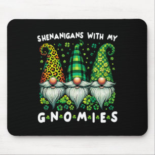 St Patricks Day Shirt Damen - Shenanigans mit mein Mousepad