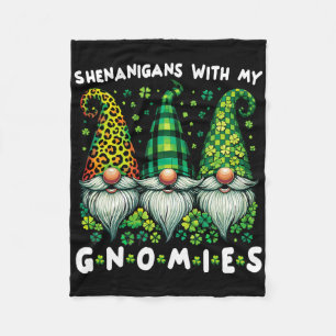 St Patricks Day Shirt Frauen - Shenanigans mit mei Fleecedecke