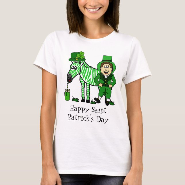 St. Patricks Day-Shirt T-Shirt (Vorderseite)