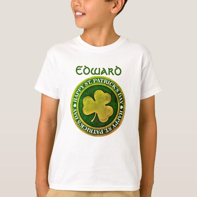 St. Patrick's Day Siegel T-Shirt (Vorderseite)