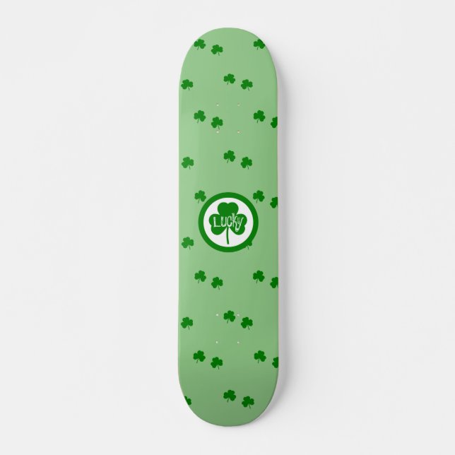 St. Patrick's Day Skateboard (Vorne)