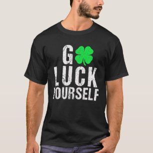 St Patrick's Day Smudge Clover - Verschmieren Sie T-Shirt