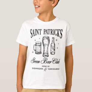 St. Patricks Day Social Club Grüner Bier St. Paddy T-Shirt