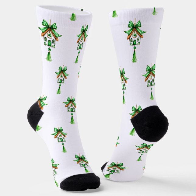 St. Patrick's Day Socken (Gewinkelt)