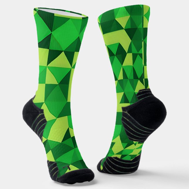 St Patrick's Day Socken (Gewinkelt)